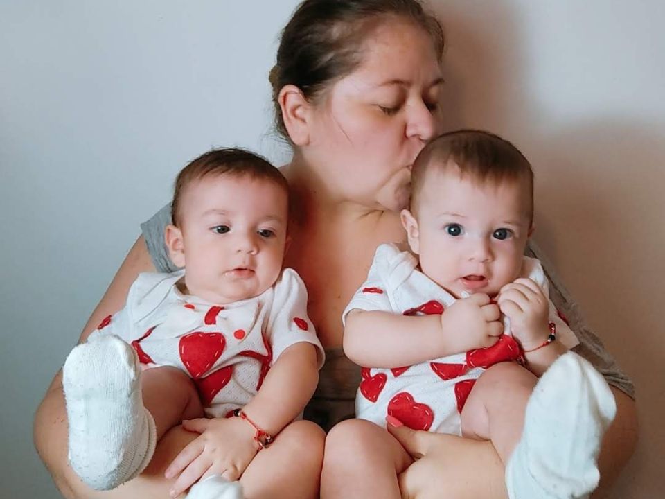 «Quería un embarazo con FIV y la vida me mandó 2 diamantes»