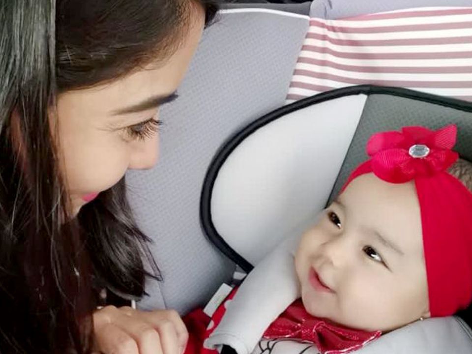 «After 10 years of trying and with a diagnosis of uterine fibroids, I had my baby»