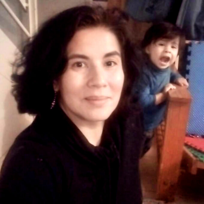 Lluvia y su bebé tras FIV