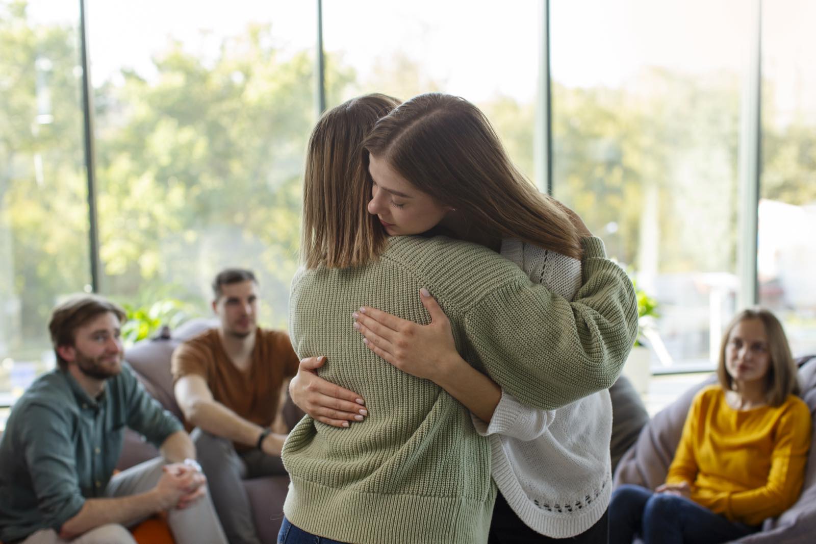 Sesión de acompañamiento psicológico durante un tratamiento de fertilidad